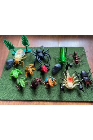 Insekten-Tiere-Set, importiertes neues Produkt, 16-teiliges Tier-Set, U-Spielzeug, Insekten - 2