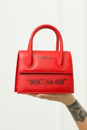 „Insert Cash Here“ Rote Portfolio-Tasche WEEM0321 - 2