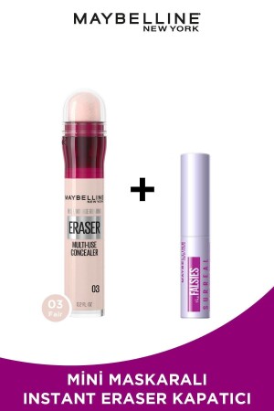 Instant Anti Age Eraser Concealer – 03 Fair & Mini Falsies Surreal Mascara 4. 7ML Make-up-Set - 2