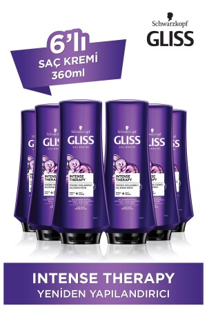 Intense Therapy Yeniden Yapılandırıcı Saç Kremi 360 ml 6'lı - 1