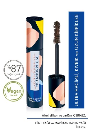 Intensive, voluminöse, verlängernde Wimperntusche-02. Braun-7. 8 ml-92304 - 2