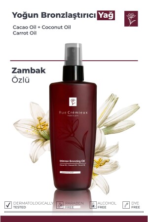 Intensives Bronzing-Ölspray 200 ml (Kakaobutter + Kokosnussöl + Karottenöl) – Tk RC09 - 1