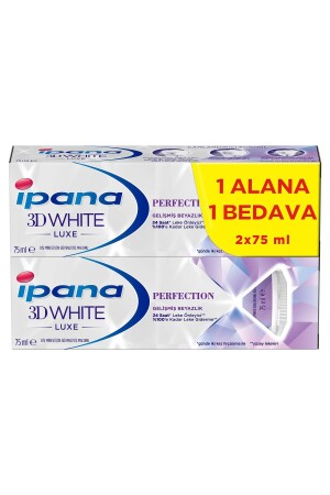 İpana 3D White Luxe Whitening Effective Zahnpasta 2X75 ml - 1