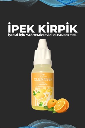 Ipek Kirpik & Kirpik Lifting Işleminde Doğal Kirpikleri Temizlemek Için Cleanser Citrus 11ml - 1