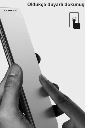 Iphone 11 Kırılmaz Cam Mat Seramik Tam Kaplayan Ekran Koruyucu - 4