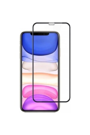 iPhone 11 Premium-Displayschutz, vollflächiges Glas, stoßdämpfend, ESD, antistatisch, hohe Qualität - 1