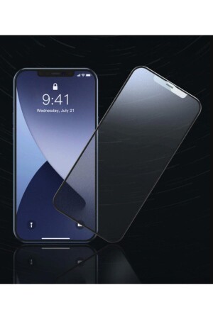 Iphone 12 Pro Max Tam Kaplayan Nano Teknoloji Kırılmaz Cam 9d - 1
