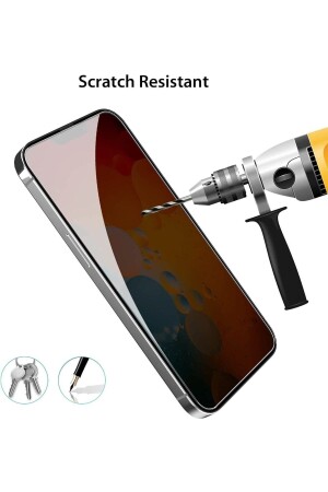Iphone 13 Pro Max Kırılmaz Cam Full Kaplayan Privacy Hayalet Ekran Koruyucu - 2