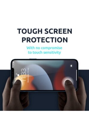 Iphone 13 Uyumlu Kırılmaz Cam Privacy Hayalet Tam Kaplayan Ekran Koruyucu - 2