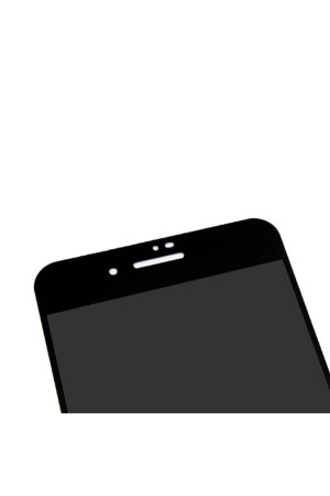 Iphone 7 Plus- 8 Plus 6d Kavisli Temperli Hayelet Ekran Koruyucu (renk - Siyah) Kırılmaz Cam - 3