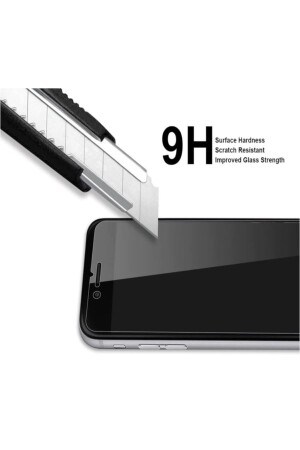 Iphone 7 Plus - 8 Plus Uyumlu Temperli Şeffaf Kenarlı Ekran Koruyucu Kırılmaz Telefon Camı 2 Adet - 4