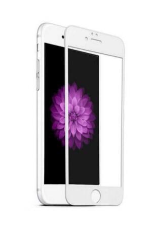 Iphone 8 Plus 7 Plus Tam Kaplayan Kırılmaz Cam Koruyucu 5d 9d Beyaz - 1
