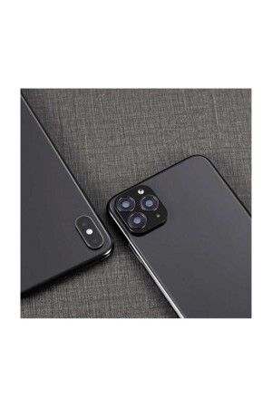 Iphone X- Iphone 11 Pro Max Uyumlu Kamera Lens Dönüştürücü-siyah Renk. - 2