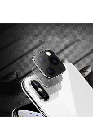 Iphone X- Iphone 11 Pro Max Uyumlu Kamera Lens Dönüştürücü-siyah Renk. - 3