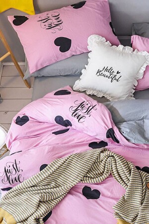 مقعد من ورقة منقوشة منقوشة منقوشة واحدة فقط حب الوردي iqon015 - İQON