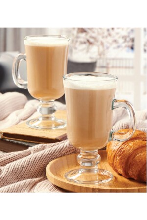 Irish Caffee Latte Becher Glas 6 Stück 230 cc 324343854 - 4