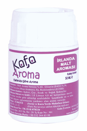 Irlanda Malt Aroması Hazır Karışım Malt Kiti 50 ml P66S5572 - 3