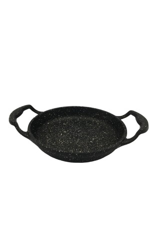 Iron Döküm Granit Ezme Sahan Yumurta Omlet Tavası 20cm BRS-28122153 - 5