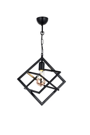 Isabel Single Black Pendelleuchte Kronleuchter İSABEL01-0100-S - 1