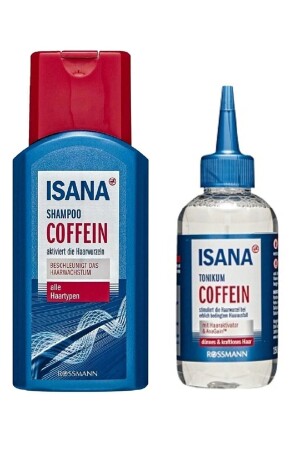 الشامبو من الكافيين ضد القاعة و تسخين الشعر - Isana