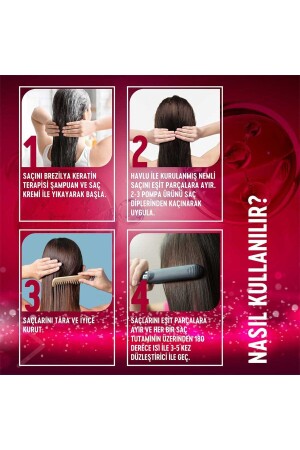 Isı Ile Aktifleşen Keratin Bakım Kürü Brezilya Keratin Terapisi 90 ml - 6