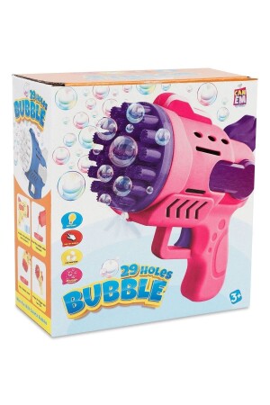 Işıklı Pilli Köpük Baloncuk Makinesi Tabancası Yeni Tasarım Bol Köpük Süper Bubble Gun YKSTORE20171237 - 5
