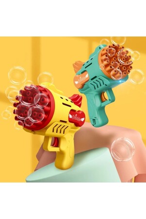 Işıklı Pilli Köpük Baloncuk Makinesi Tabancası Yeni Tasarım Bol Köpük Süper Bubble Gun YKSTORE20171237 - 6