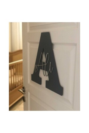 اسم علامة المكتب للفراش للأطفال والطفل - Işıklıtoplardükkanı