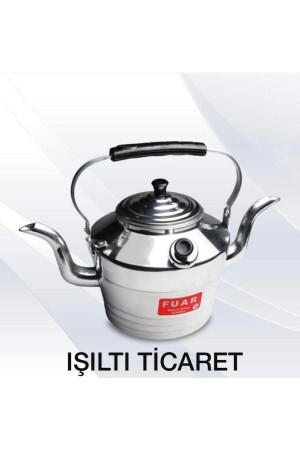 Işıltı. 22 No 3 Litre Çift Emzikli,çift Taraflı Alüminyum Çaydanlık Avcı,kamp, Piknikçi Çaydanlığı 22 No Çift emzikli Alüminyum Çaydanlık - Genel Markalar