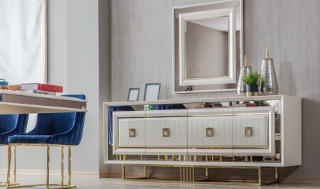 Işıltı Luxury Ekru Konsol - 2