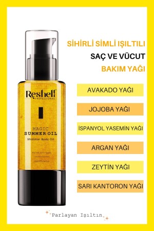 Işıltı Veren Saç ve Vücut Bakım Yağı 100 ml - 2