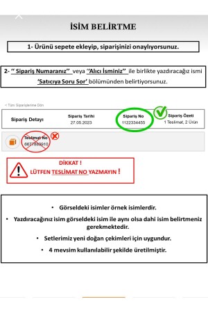 Isime Özel %100 Pamuk Baskılı 11'li Isimli Organik Bebek Hastane Çıkışı - 6