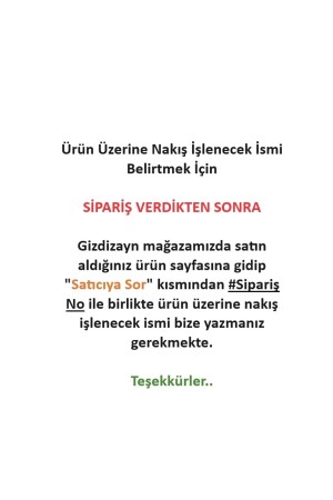 Isimli Bebek Havlu Bornoz Seti 0-3 Yaş Isme Özel Nakış Işlemeli - 3