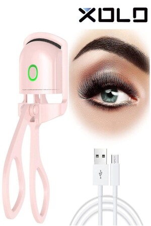 Isıtmalı Kirpik Kıvırıcı Elektronik Şarjlı Kirpik Kıvırıcı Eyelash Curler - Xolo