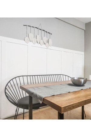 Iskandinav Duvar Çıtası 1 Paket ( 4 Adet )100x8. Dekoratif- Mdf Duvar Çıtası - 10N5y