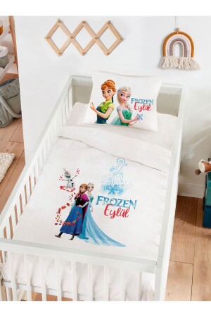 Isme Özel %100 Pamuk Bebek Nevresim Takımı Ayı 6417328439577 - Homamia