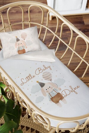 Isme Özel Anne Yanı 60x100 Beşik Uyku Nevresim Takımı anne-285374637978 - Homamia