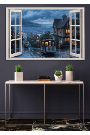 İstanbul Resimli Duvar Dekorasyon Kanvas Tablo Istn-57-113 stvr249 - Genel Markalar