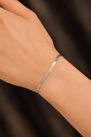 Italienisches Armband aus zerkleinertem Silber - 1