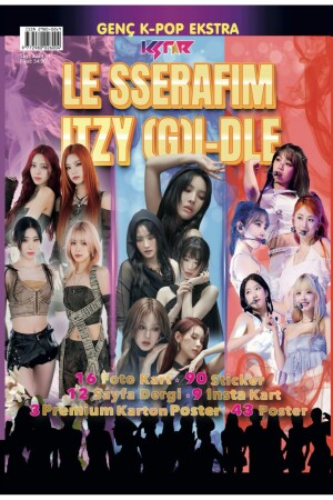 Itzy - (G)i-dle - Le Sserafim (Kpop Mix) Dergisi 2024-1 - 1