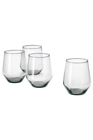 Ivrıg 4-teiliges 45-Cl-Glasbecher-Set Grau IKEA_IVRIG_4LÜ_GRİ - 2