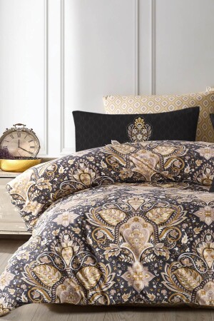 مجموعة غطاء مزدوج من غطاء الرف - الذهب العثماني - İyi Geceler İstanbul