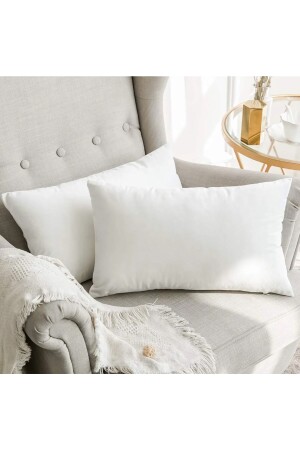 Iz Premium 2 Adet Smooth Kirlent Iç Yastığı Saf Silikon Elyaf Dolgulu Ebat Seçenekli 1. Kalite - İz Concept