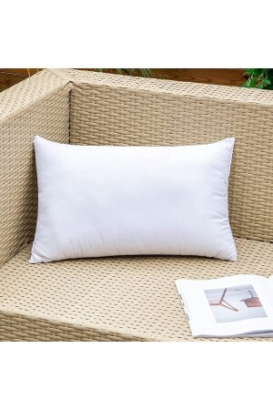 Iz Premium Smooth Throw Pillow Innenkissen 30 x 50 cm rechteckig 100 % mit Silikon gefüllt 1. Qualität - 3