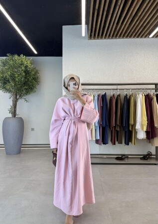 İzel Elbise - Pembe - Duendeca