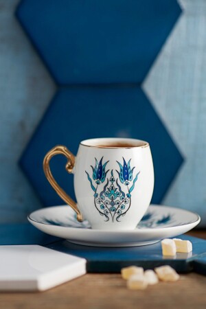 Iznik Kaffeetassen-Set für 2 Personen 80 ml 153. 03. 07. 7659 - 6