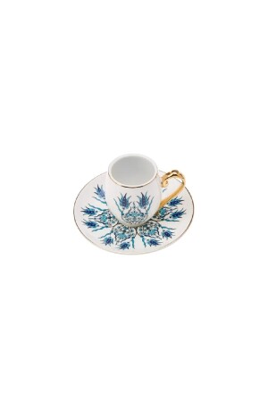 Iznik Kaffeetassen-Set für 6 Personen 80 ml - 9