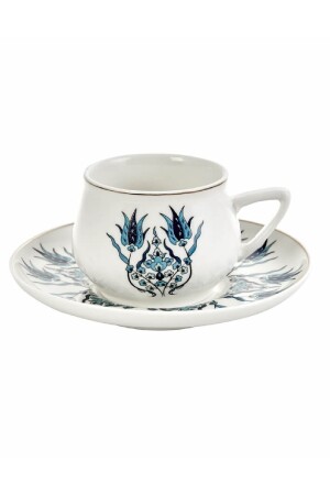 Iznik New Form Kaffeetassen-Set für 6 Personen 100 ml - 9