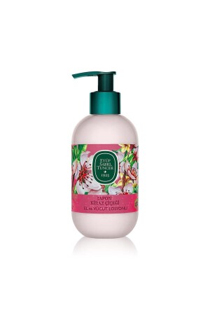 Japanische Kirschblüten-Hand- und Körperlotion mit natürlichem Olivenöl, 280 ml - 2