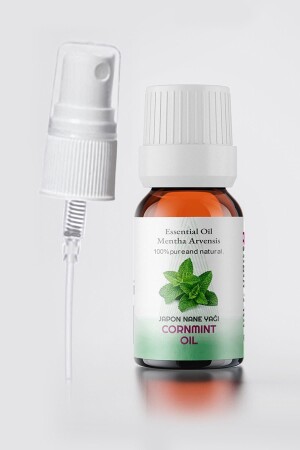 Japanisches Pfefferminzöl – 100 % natürliches ätherisches Öl – Maisminzöl 10 ml mit Sprühkopf - Proclis